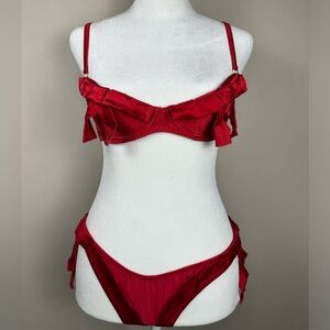 Agent Provocateur red lingerie set
